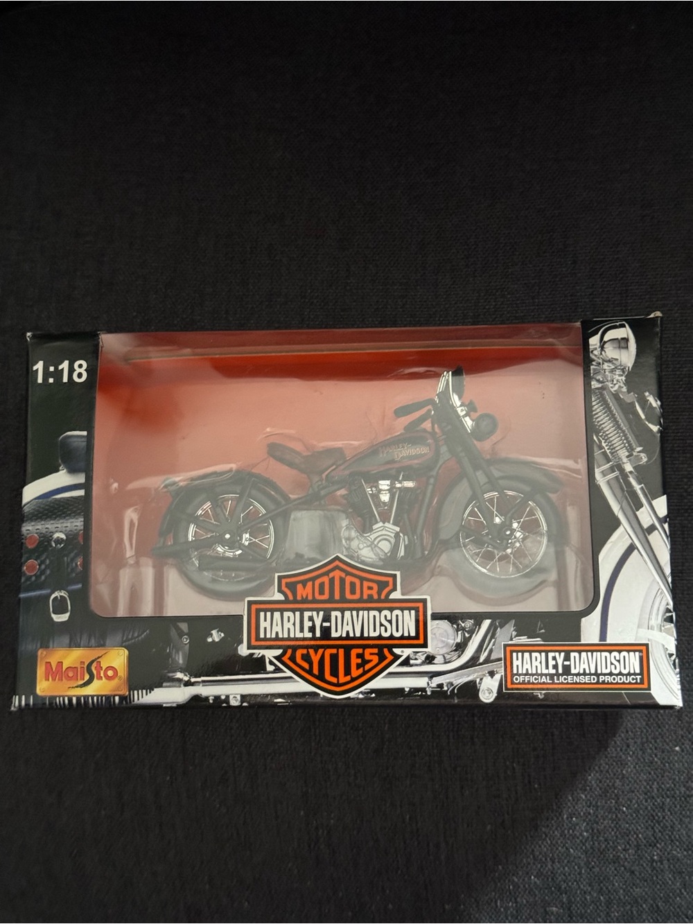 Maisto Harley-Davidson 1928 JDH Twin Cam Motorcycle 1:18 Scale NIB